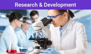 contract manufacturing research development women researching in lab swan labs